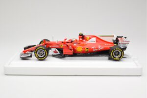 Scuderia Ferrari SF70H #7 K. Raikkonen Australian GP 2017 End of Race BBR 1:18 BBR181707-E Kov – obrázok 3 z 7