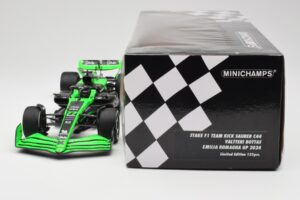 Stake F1 Team Kick Sauber C44 #77 V. Bottas Emilia Romagna GP 2024 Minichamps 1:18 147240177 Kov – obrázok 6 z 7