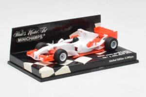 Super Aguri SA06 A. Suzuki F1 2006 Minichamps 1:43 400060224 Kov – obrázok 3 z 5
