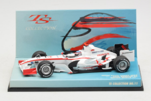 Super Aguri SA05 Honda #22 T. Sato 1st GP Bahrain 2006 Minichamps 1:43 518064322 Kov