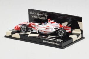 Super Aguri Honda SA06 #22 T. Sato Japanese GP 2006 Minichamps 1:43 400060122 Kov – obrázok 3 z 5
