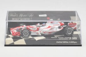 Super Aguri Honda SA06 #22 T. Sato Japanese GP 2006 Minichamps 1:43 400060122 Kov – obrázok 5 z 5