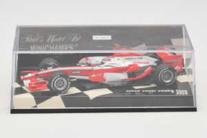 Super Aguri SA08 Honda #18 T. Sato F1 2008 Minichamps 1:43 400080018 Kov – obrázok 4 z 5