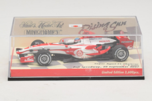 Super Aguri SA07 T. Sato F1 Showcar 2007 Minichamps 1:43 403080092 Kov – obrázok 5 z 5