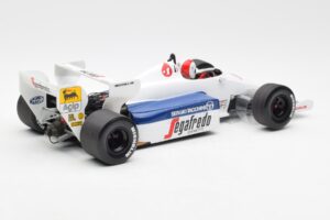 Toleman Hart TH184 #20 J. Ceccotto French GP 1984 Minichamps 1:18 100840020 Kov – obrázok 2 z 6