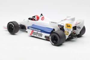 Toleman Hart TH184 #20 J. Ceccotto French GP 1984 Minichamps 1:18 100840020 Kov – obrázok 5 z 6