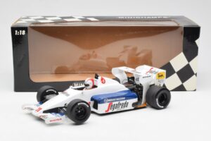 Toleman Hart TH184 #20 J. Ceccotto French GP 1984 Minichamps 1:18 100840020 Kov – obrázok 6 z 6