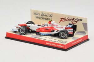 Toyota TF107 #12 J. Trulli Showcar 2007 Minichamps 1:43 403070082 Kov – obrázok 3 z 5