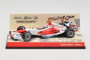 Toyota TF107 #12 J. Trulli Showcar 2007 Minichamps 1:43 403070082 Kov