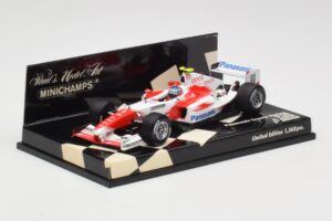 Toyota TF104 Panasonic Racing #0 R. Zonta 3rd Driver 2004 Minichamps 1:43 400040038 Kov – obrázok 2 z 5