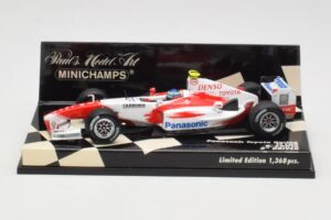 Toyota TF104 Panasonic Racing #0 R. Zonta 3rd Driver 2004 Minichamps 1:43 400040038 Kov