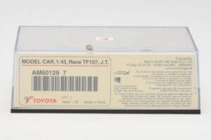 Toyota TF108 Showcar J. Trulli 2008 Minichamps 1:43 AM601297 Kov – obrázok 4 z 5