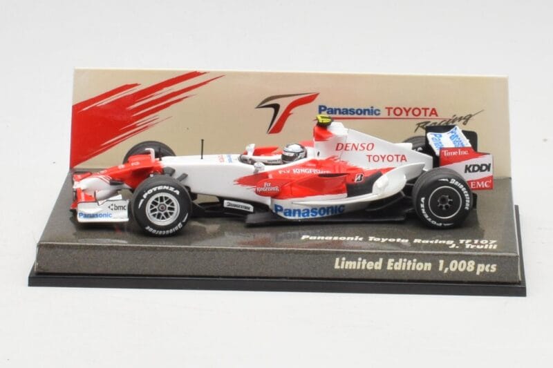 Toyota TF108 Showcar J. Trulli 2008 Minichamps 1:43 AM601297 Kov