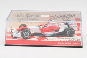 Toyota TF107 #12 J. Trulli F1 2007 Minichamps 1:43 403080081 Kov – obrázok 5 z 5