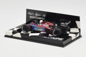 Tyrrell Ford 012 #3 M. Brundle Detroit GP USA 1984 Minichamps 1:43 400840003 Kov – obrázok 3 z 5