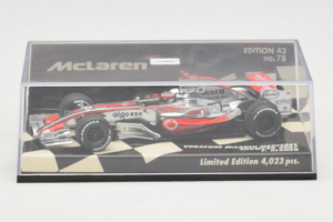 McLaren MP4-22 Mercedes #1 F. Alonso Vodafone McLaren Showcar F1 2007 Minichamps 1:43 530074371 Kov – obrázok 4 z 5