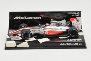 McLaren MP4-24 Mercedes #2 H. Kovalainen Vodafone McLaren Showcar F1 2009 Minichamps 1:43 530094372 Kov