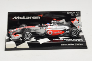 Vodafone McLaren Mercedes MP4-25 J. Button F1 Showcar 2010 Minichamps 1:43 530104371 Kov