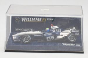 Williams FW27 BMW #7 M. Webber F1 2005 Minichamps 1:43 400050007 Kov – obrázok 5 z 5