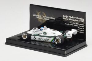 Williams FW08 #6 K. Rosberg F1 World Champion 1982 Minichamps 1:43 436820106 Kov – obrázok 2 z 4