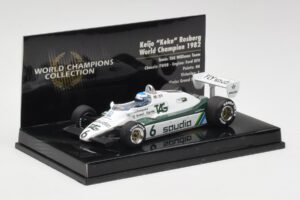 Williams FW08 #6 K. Rosberg F1 World Champion 1982 Minichamps 1:43 436820106 Kov – obrázok 3 z 4