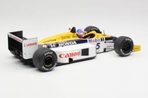 Williams FW11 Honda #5 N. Mansell F1 1986 MCG 1:18 MCG18627F Kov – obrázok 2 z 6