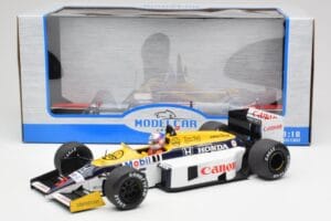 Williams FW11 Honda #5 N. Mansell F1 1986 MCG 1:18 MCG18627F Kov – obrázok 6 z 6