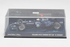 Williams FW27C N. Rosberg F1 Test 2005 Minichamps 1:43 400050110 Kov – obrázok 4 z 5