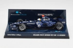 Williams FW27C N. Rosberg F1 Test 2005 Minichamps 1:43 400050110 Kov