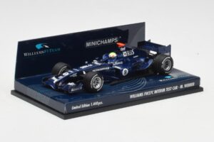 Williams FW27C BMW #7 M. Webber Test Car F1 2005 Minichamps 1:43 400050109 Kov – obrázok 2 z 5