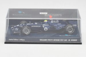 Williams FW27C BMW #7 M. Webber Test Car F1 2005 Minichamps 1:43 400050109 Kov – obrázok 5 z 5