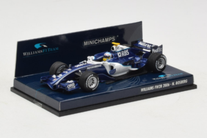 Williams FW28 Cosworth #10 N. Rosberg Williams F1 Team 2006 Minichamps 1:43 400060010 Kov – obrázok 2 z 5