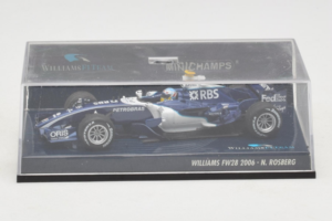 Williams FW28 Cosworth #10 N. Rosberg Williams F1 Team 2006 Minichamps 1:43 400060010 Kov – obrázok 4 z 5