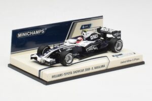 Williams FW30 K. Nakajima F1 Showcar Version 1 2008 Minichamps 1:43 400080078 Kov – obrázok 3 z 5