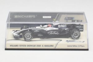 Williams FW30 K. Nakajima F1 Showcar Version 1 2008 Minichamps 1:43 400080078 Kov – obrázok 4 z 5