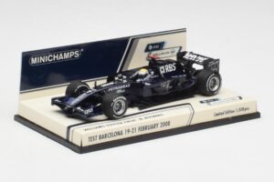 Williams FW30 N. Rosberg Barcelona Test 2008 Minichamps 1:43 400080207 Kov – obrázok 3 z 6