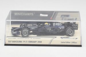 Williams FW30 N. Rosberg Barcelona Test 2008 Minichamps 1:43 400080207 Kov – obrázok 4 z 6