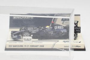 Williams FW30 N. Rosberg Barcelona Test 2008 Minichamps 1:43 400080207 Kov – obrázok 5 z 6