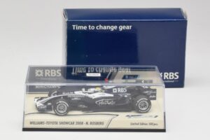 Williams FW30 N. Rosberg F1 Showcar 2008 Minichamps 1:43 403080077 Kov – obrázok 2 z 4