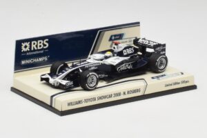 Williams FW30 N. Rosberg F1 Showcar 2008 Minichamps 1:43 403080077 Kov – obrázok 3 z 4