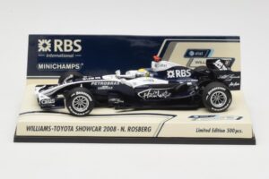 Williams FW30 N. Rosberg F1 Showcar 2008 Minichamps 1:43 403080077 Kov