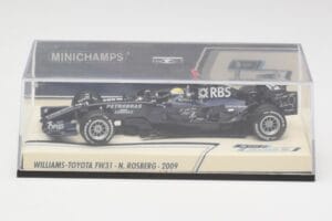 Williams FW31 Toyota #16 N. Rosberg F1 2009 Minichamps 1:43 400080207-M1 Kov – obrázok 4 z 4