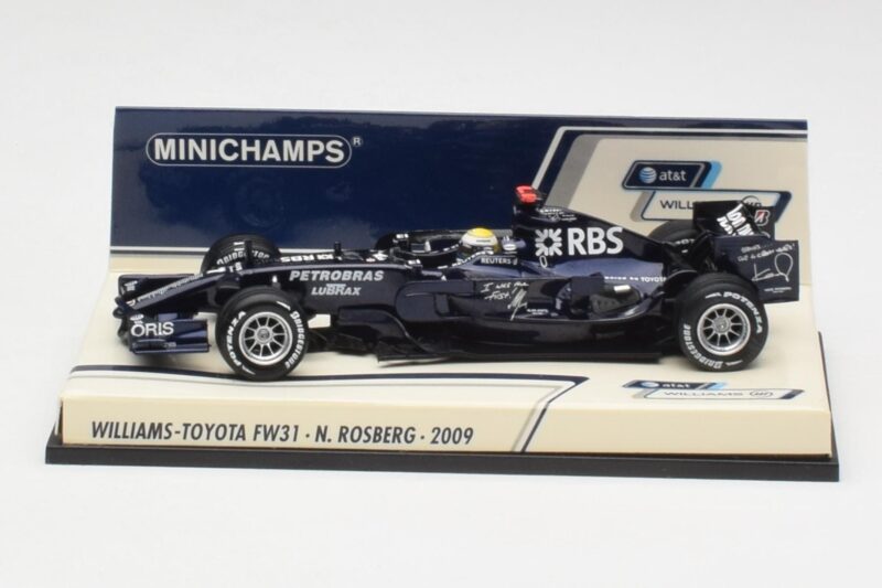 Williams FW31 Toyota #16 N. Rosberg F1 2009 Minichamps 1:43 400080207-M1 Kov