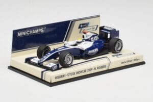 Williams FW31 N. Rosberg F1 Showcar 2009 Minichamps 1:43 400090086 Kov – obrázok 2 z 4