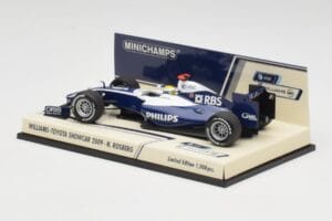 Williams FW31 N. Rosberg F1 Showcar 2009 Minichamps 1:43 400090086 Kov – obrázok 3 z 4