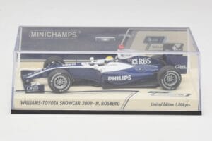 Williams FW31 N. Rosberg F1 Showcar 2009 Minichamps 1:43 400090086 Kov – obrázok 4 z 4