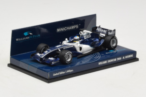 Williams FW28 Cosworth #10 N. Rosberg Williams F1 Team Showcar 2006 Minichamps 1:43 400060080 Kov – obrázok 2 z 5