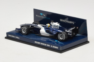 Williams FW28 Cosworth #10 N. Rosberg Williams F1 Team Showcar 2006 Minichamps 1:43 400060080 Kov – obrázok 3 z 5