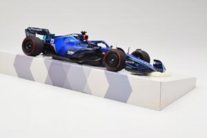Williams FW44 Mercedes #23 A. Albon Bahrain GP 2022 Case Edition Minichamps 1:18 147220123 Živica – obrázok 4 z 7
