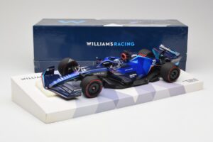 Williams FW44 Mercedes #23 A. Albon Bahrain GP 2022 Case Edition Minichamps 1:18 147220123 Živica – obrázok 7 z 7